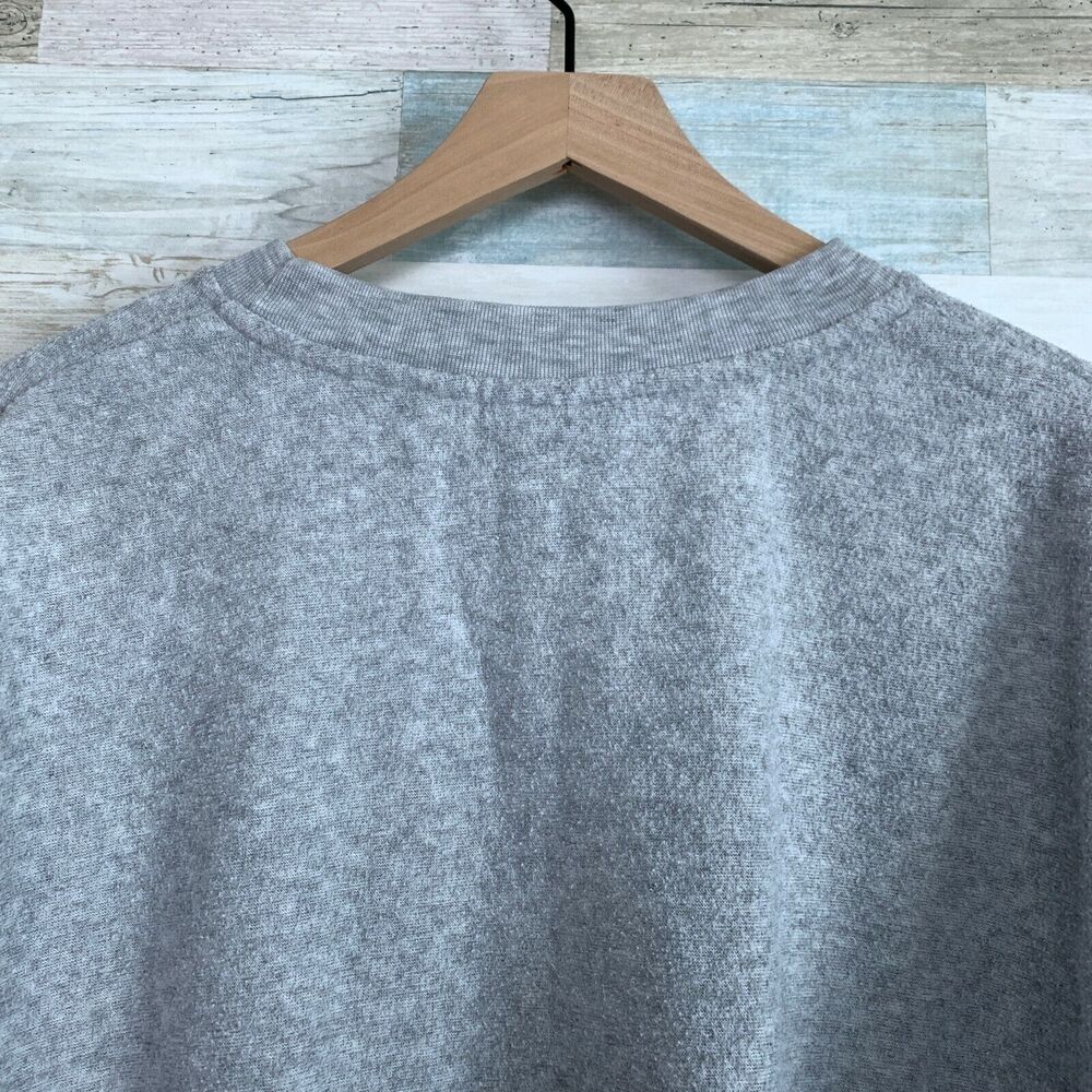 Looney Tunes Tweety Bird Boxy Terry Sweatshirt Gray Relaxed Fit Lounge Womens XL - Picture 6 of 8